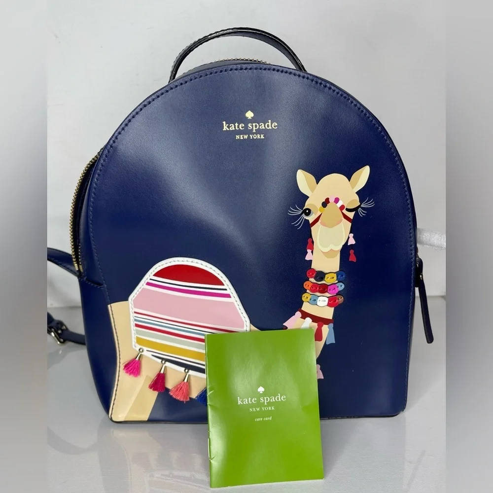 NWOT Kate Spade Spice Things Up Sammi Camel Novelty Backpack